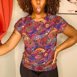 Psychadelic Statement Top